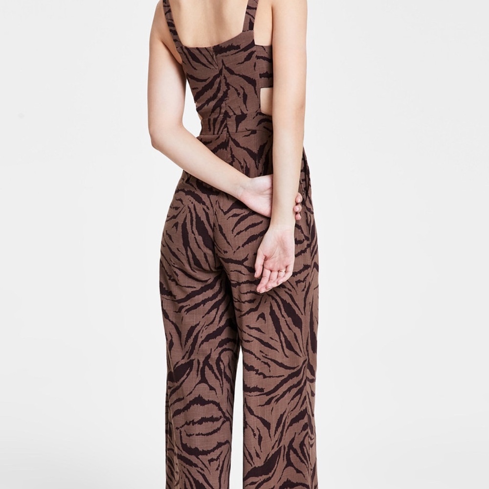 Bar III Wild Patterned Jumpsuit. Almost brand new-only worn once! - Picture 5 of 5